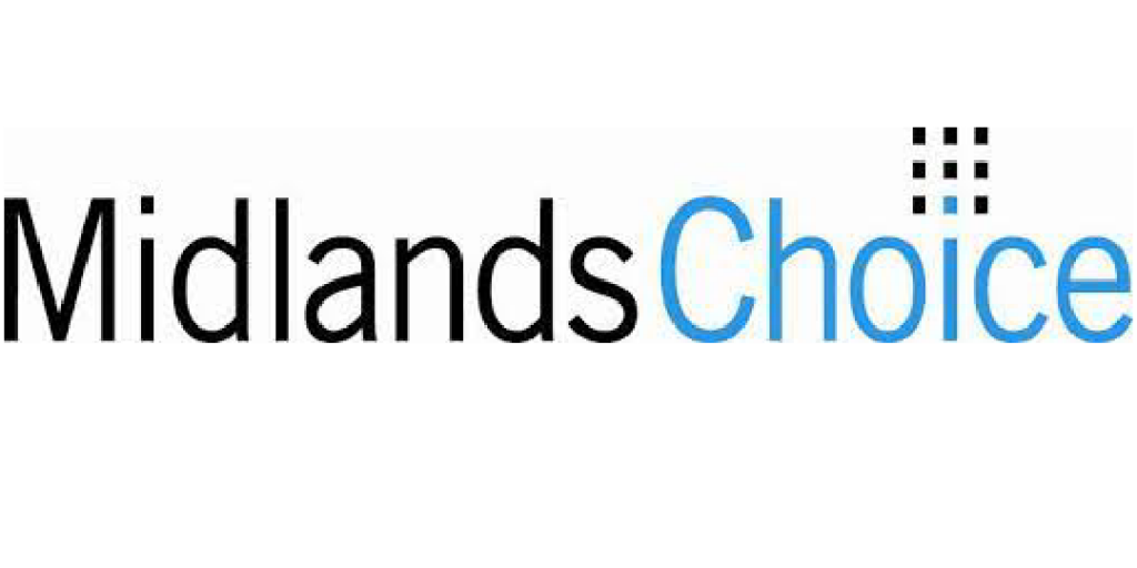 Midlands Choice logo displayed on the Nebraska Wellness Group website, indicating accepted insurance providers.